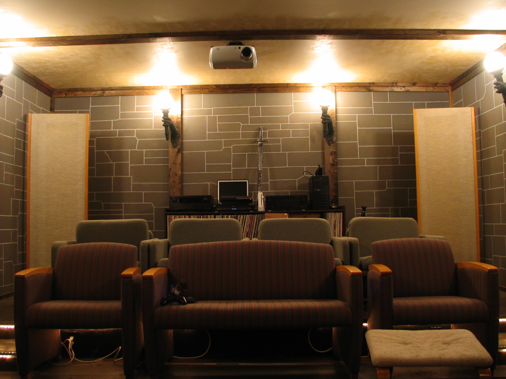 St. Vincent de Gore Theater back